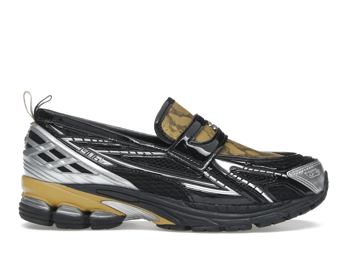 New Balance Ganni x 1906L Snakeskin Black Silver