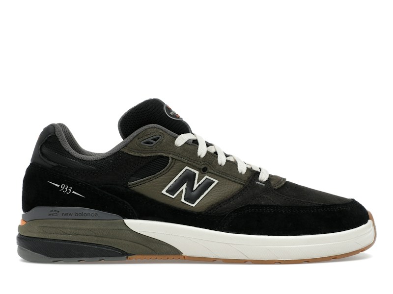 New Balance Andrew Reynolds x Numeric 933 Black Dark Olivine