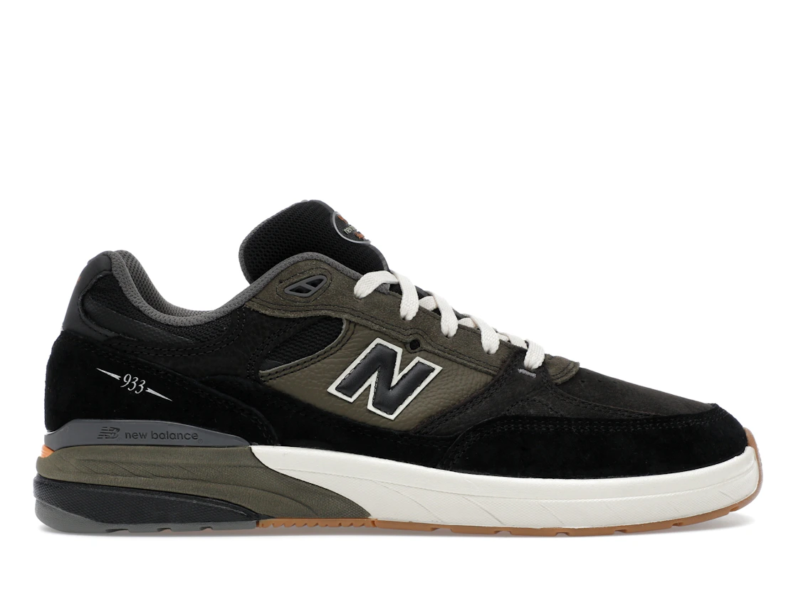 New Balance Andrew Reynolds x Numeric 933 Black Dark Olivine