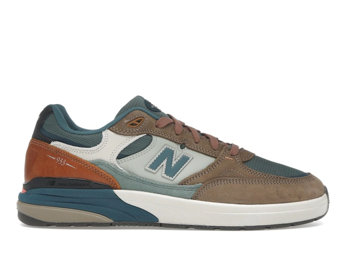 New Balance Andrew Reynolds x Numeric 933 Mushroom Spruce