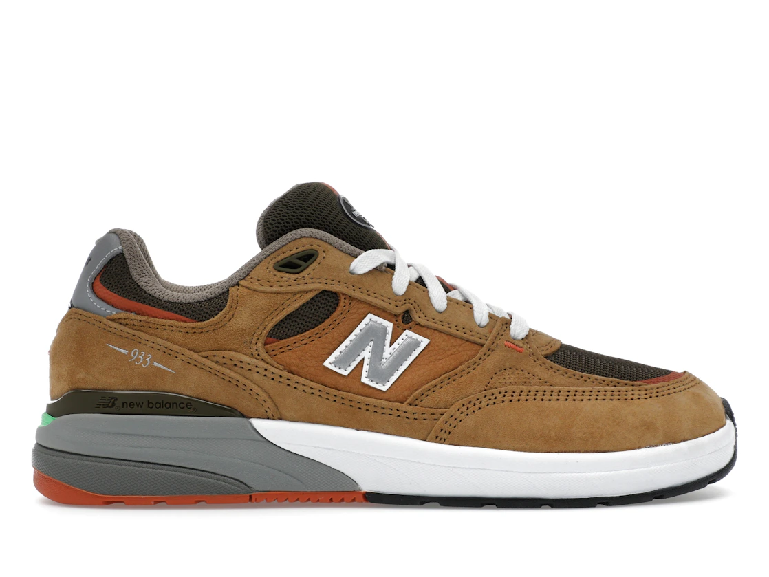 New Balance Andrew Reynolds x Numeric 933 Camel Dark Brown