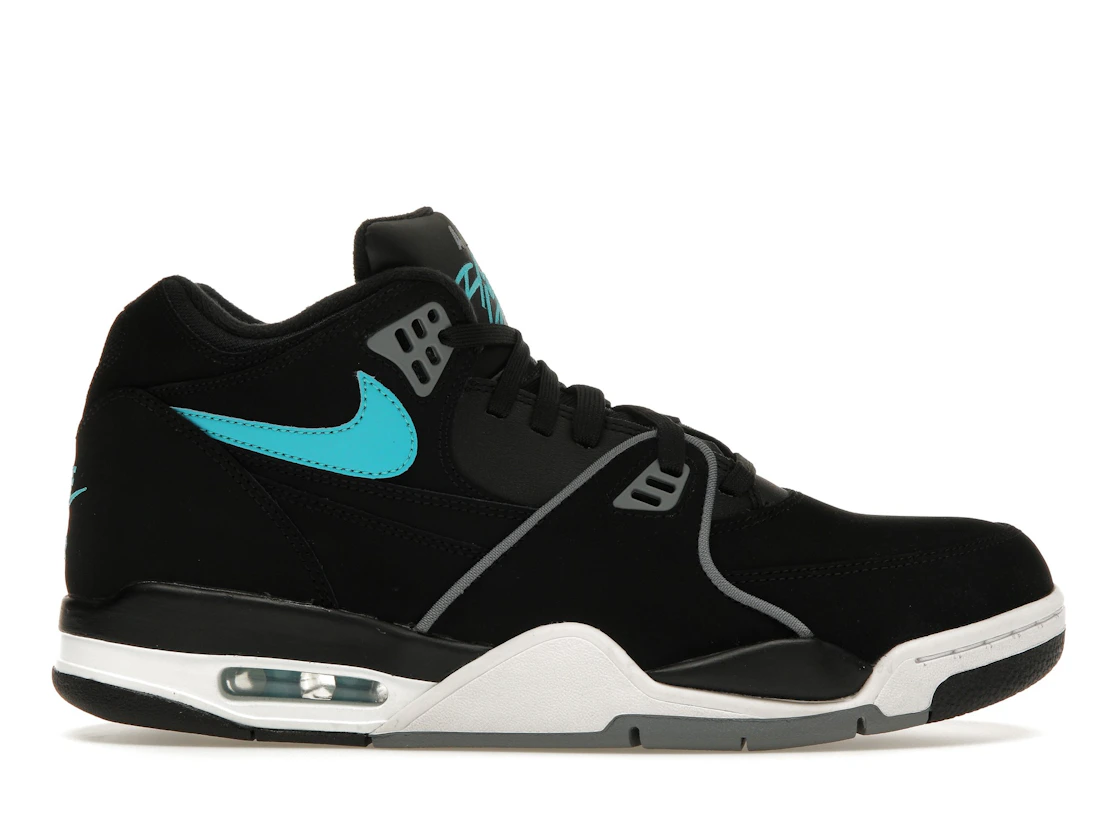 Nike Air Flight 89 Black Noise Aqua