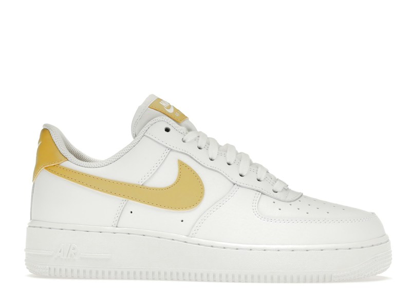 Nike Air Force 1 07 White Saturn Gold