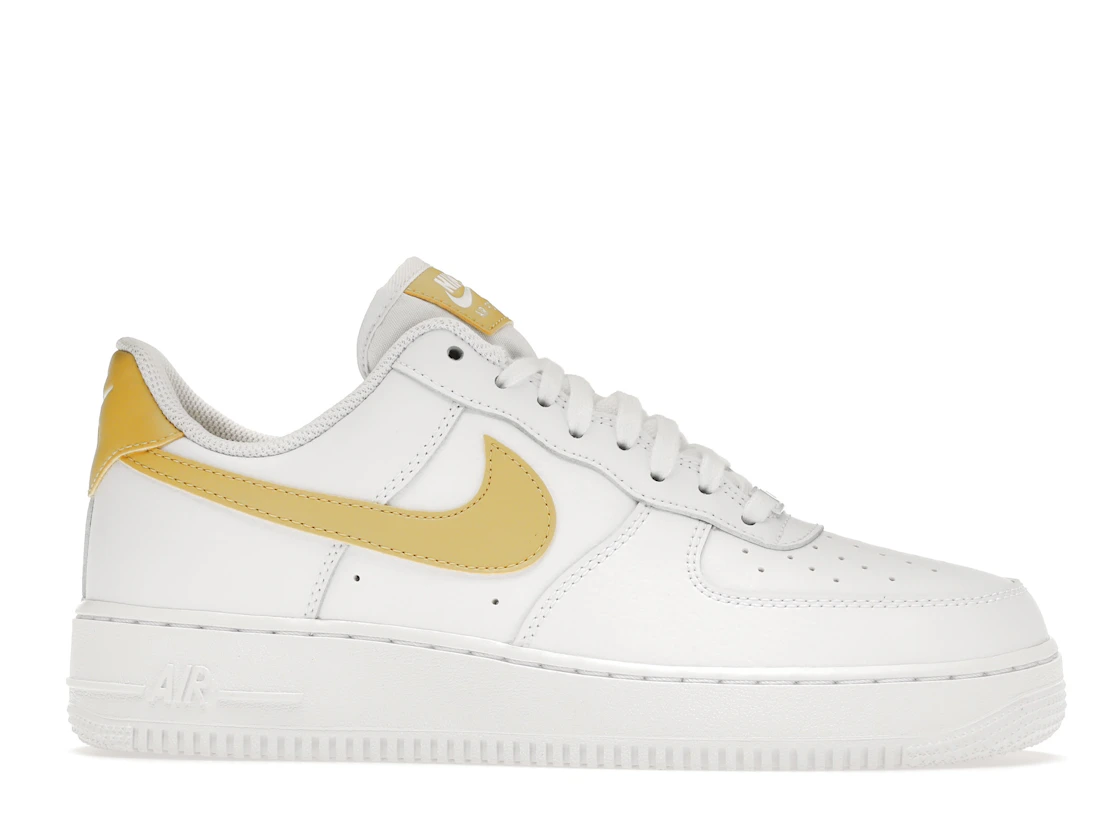 Nike Air Force 1 07 White Saturn Gold