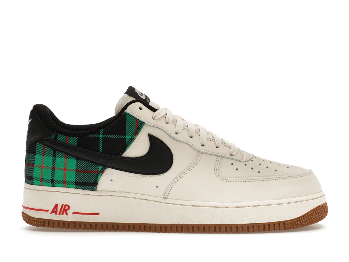 Nike Air Force 1 Low 07 LX Plaid Pale Ivory Stadium Green