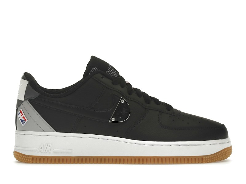 Nike Air Force 1 Low 07 NBA Black Silver