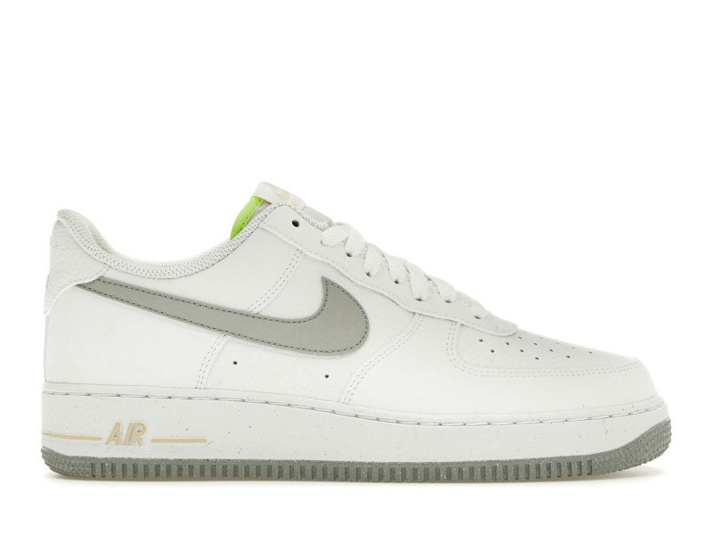 Nike Air Force 1 Low 07 Next Nature White Wolf Grey Volt