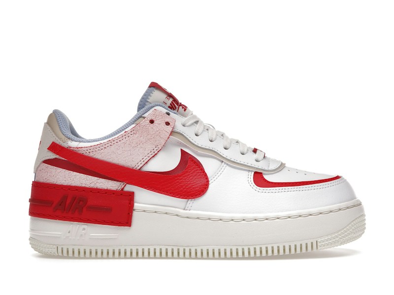 Nike Air Force 1 Low Shadow Skate Whiteredblue