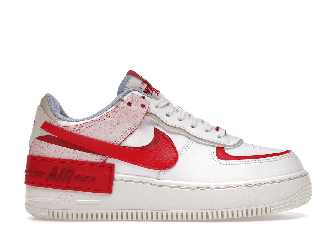 Nike Air Force 1 Low Shadow Skate Whiteredblue