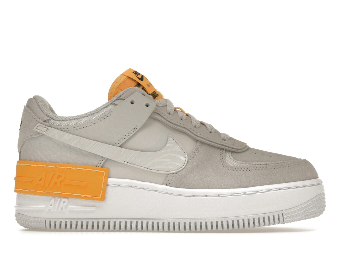 Nike Air Force 1 Low Shadow Vast Grey Laser Orange
