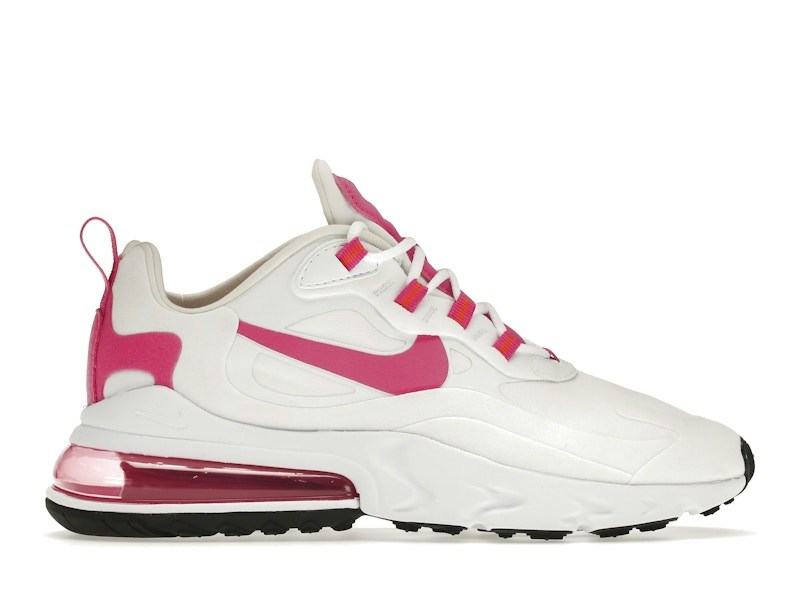 Nike Air Max 270 React White Fire Pink