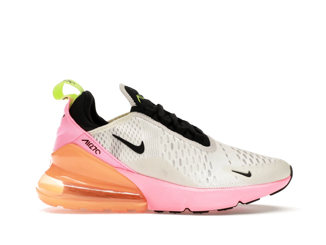 Nike Air Max 270 White Sunset Pulse Total Orange