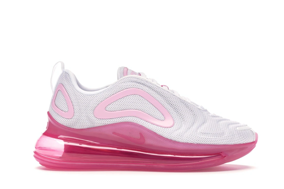 Nike Air Max 720 White Pink Rise Laser Fuchsia