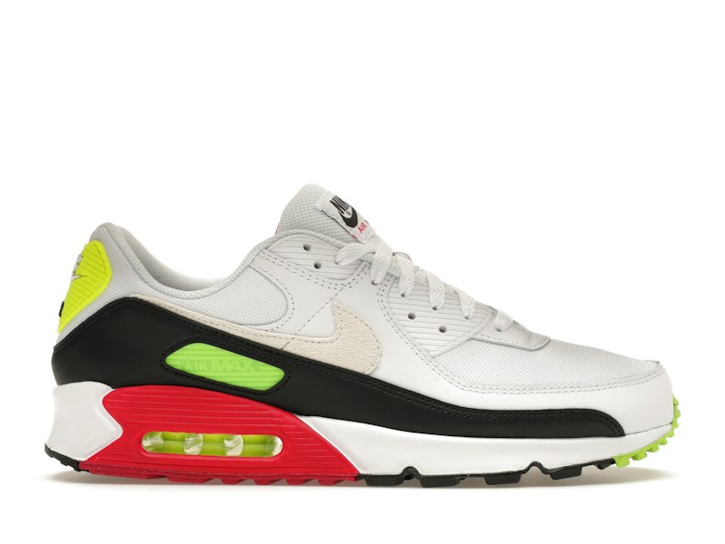 Nike Air Max 90 White Volt Rush Pink