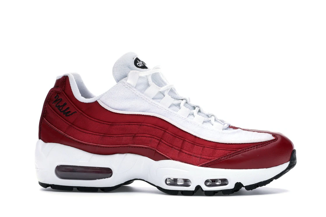 Nike Wmns Air Max 95 LX "Nsw" Low-Top Running White Red