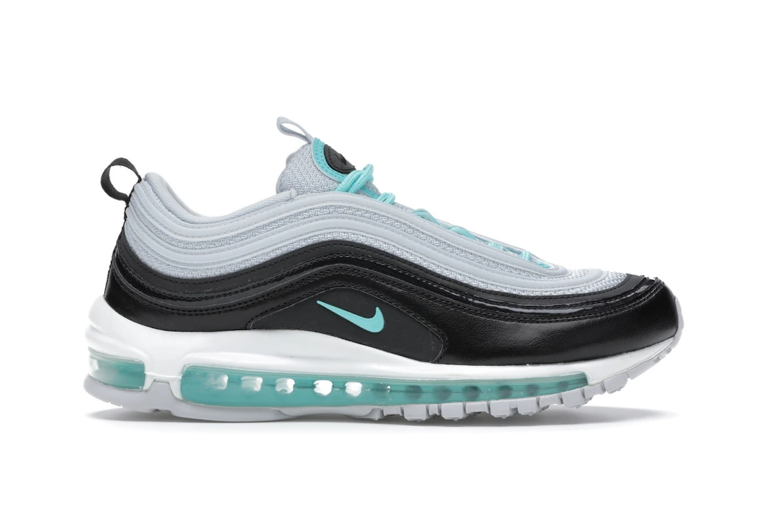 Nike Air Max 97 Platinum Black Aurora Green