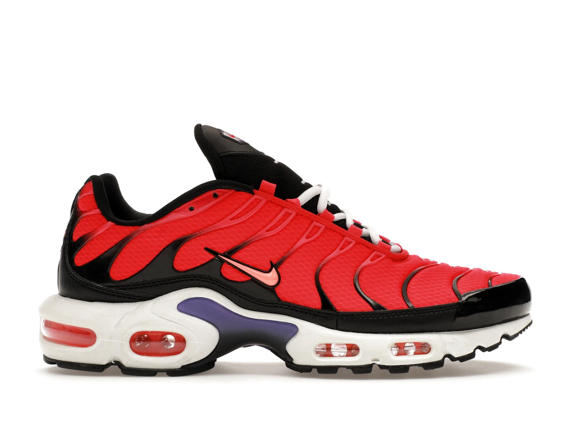 Nike Air Max Plus "Bright Crimson" Red Black Purple