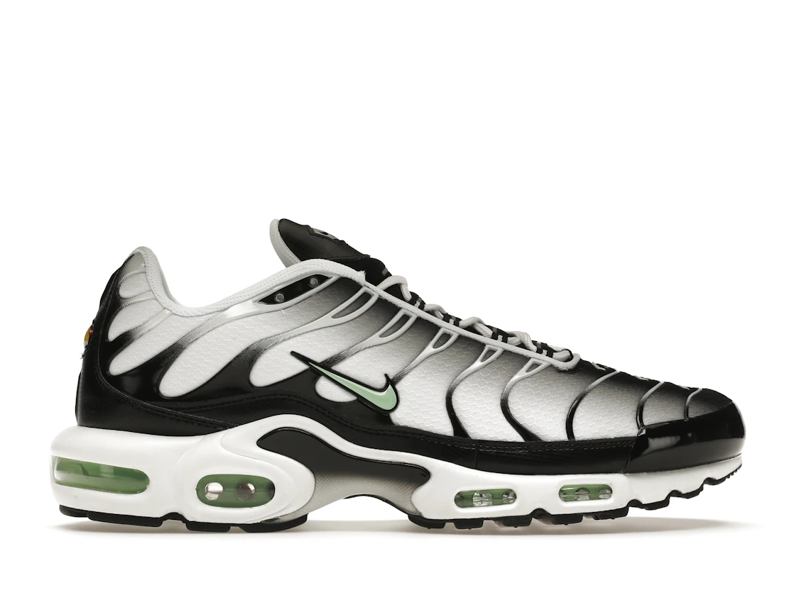 Nike Air Max Plus White Black Mint Green