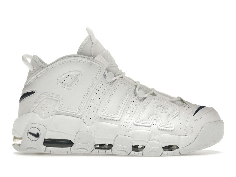 Nike Air More Uptempo Vintage Basketball WhiteMidnight Navy