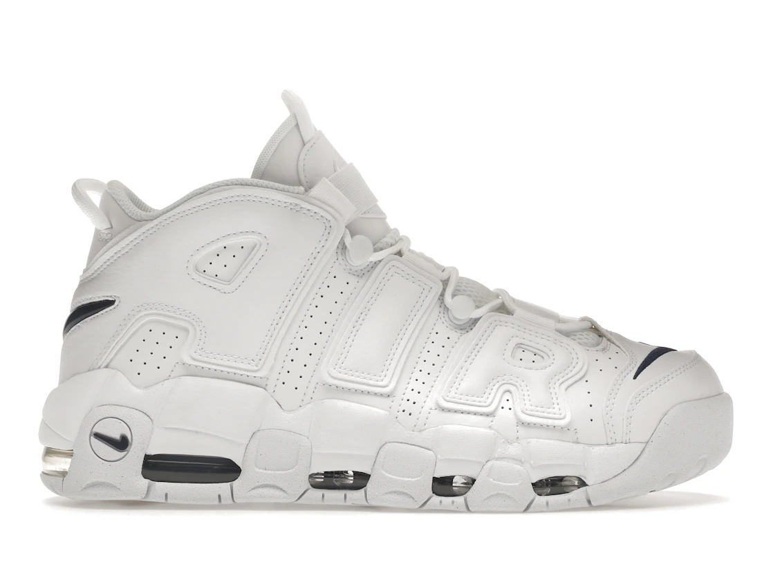 Nike Air More Uptempo Vintage Basketball WhiteMidnight Navy