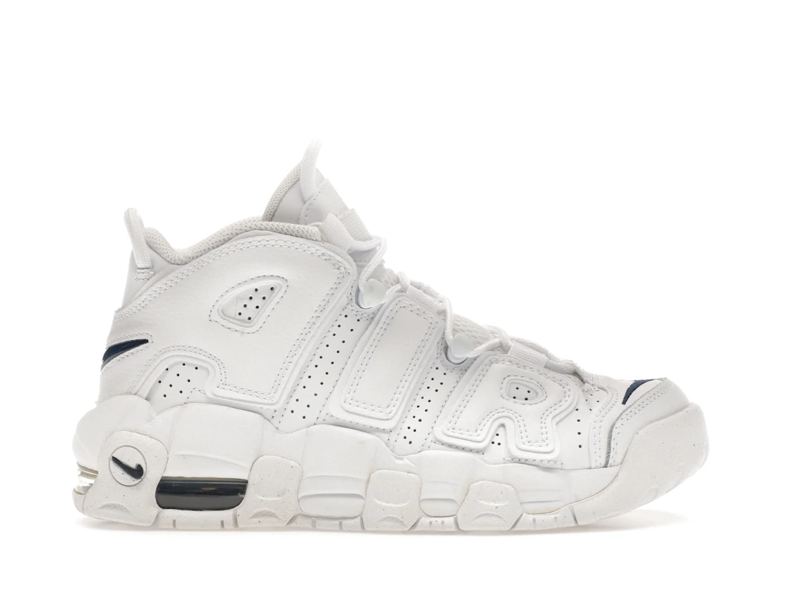 Nike Air More Uptempo White Midnight Navy