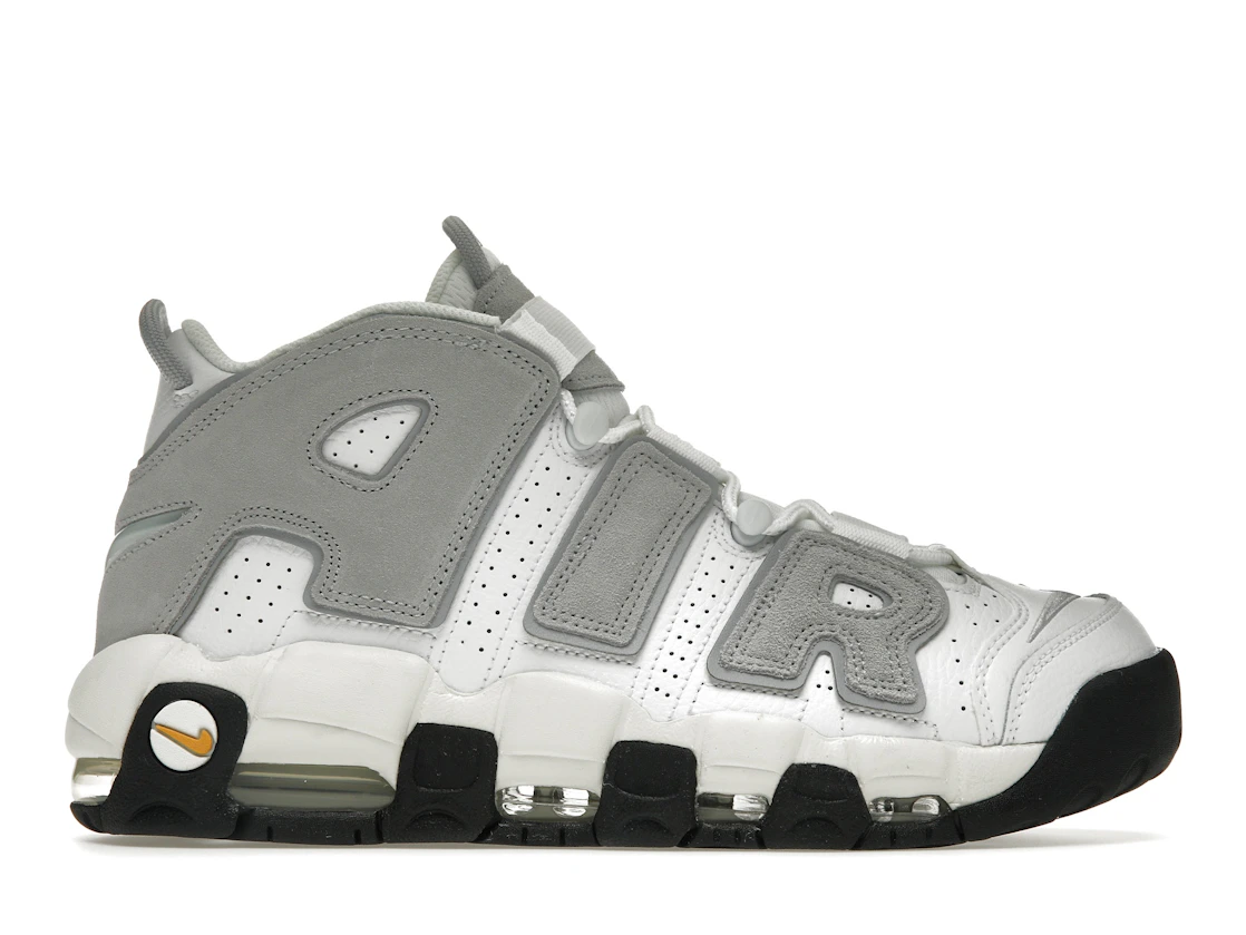 Nike Air More Uptempo Wolf Grey Solar Flare