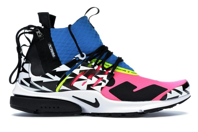 Nike Acronym x Air Presto Mid Sports Casual Cotton Candy
