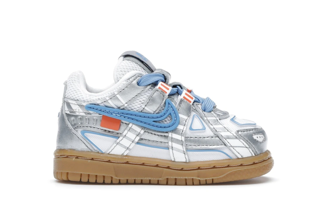 Nike Off-White x Air Rubber Dunk (TD) "University Blue