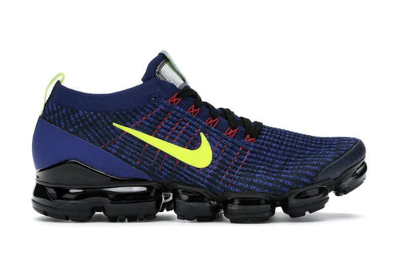 Nike Air VaporMax Flyknit 3 Deep Royal Volt