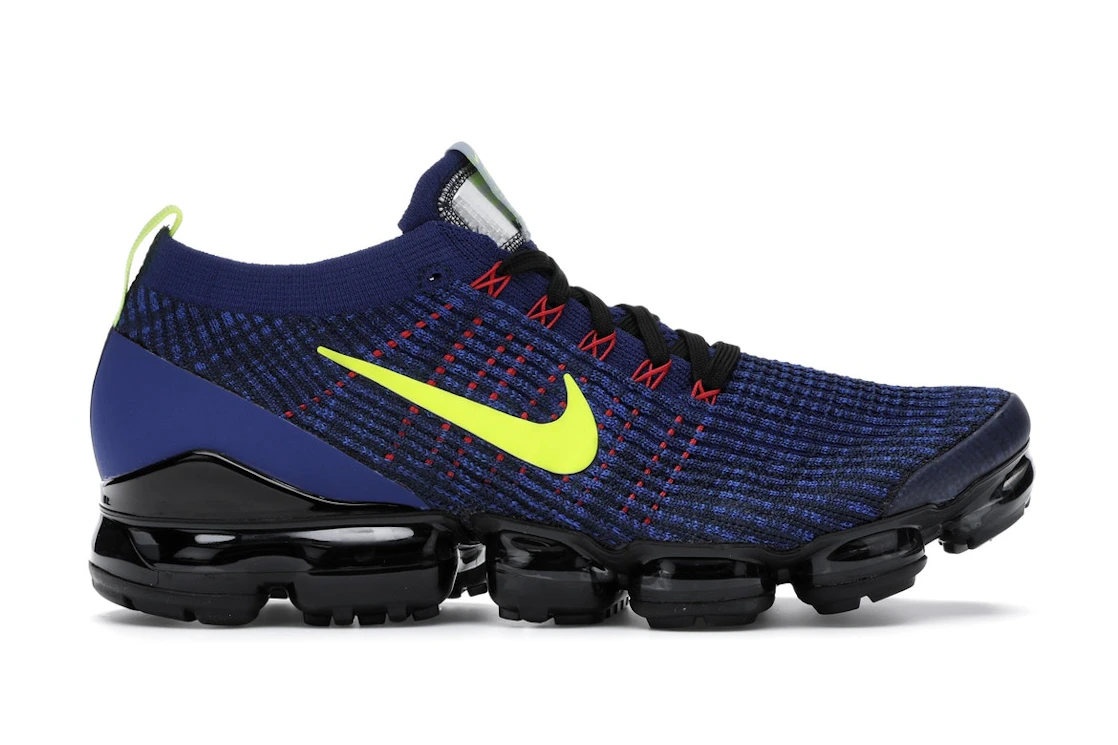 Nike Air VaporMax Flyknit 3 Deep Royal Volt