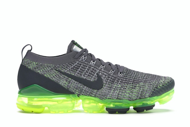 Nike Air VaporMax Flyknit 3 Gunsmoke Volt