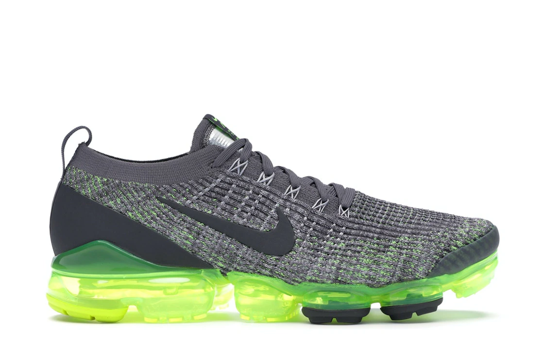 Nike Air VaporMax Flyknit 3 Gunsmoke Volt