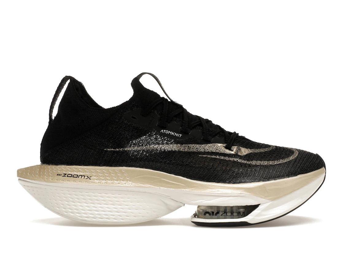 Nike Air Zoom Alphafly Next% 2 Black Metallic Gold Grain