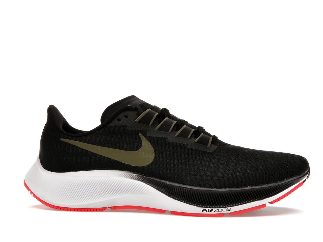 Nike Air Zoom Pegasus 37 Black Olive Aura
