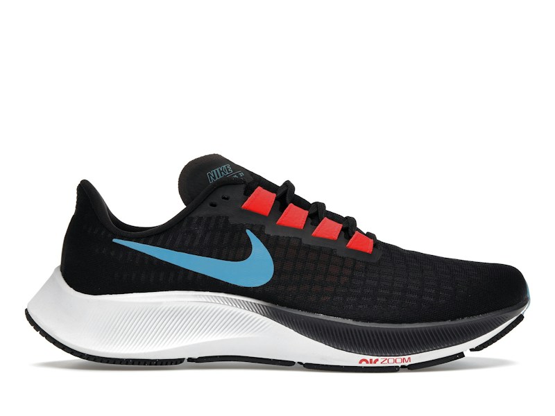 Nike Air Zoom Pegasus 37 Off Noir Light Blue Fury