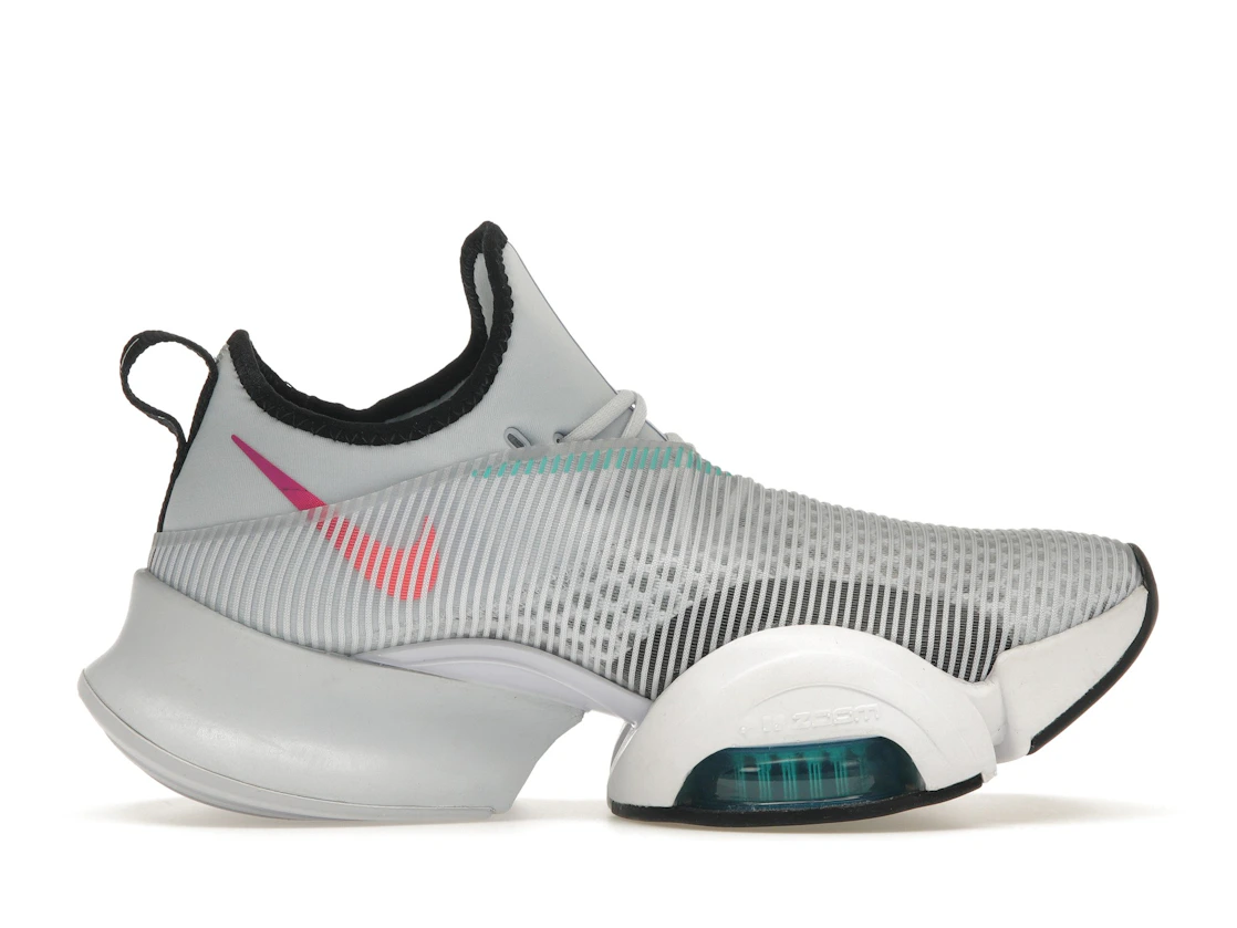 Nike Wmns Air Zoom SuperRep 'Football Grey' Football Grey Black WhiteFlash Crimson
