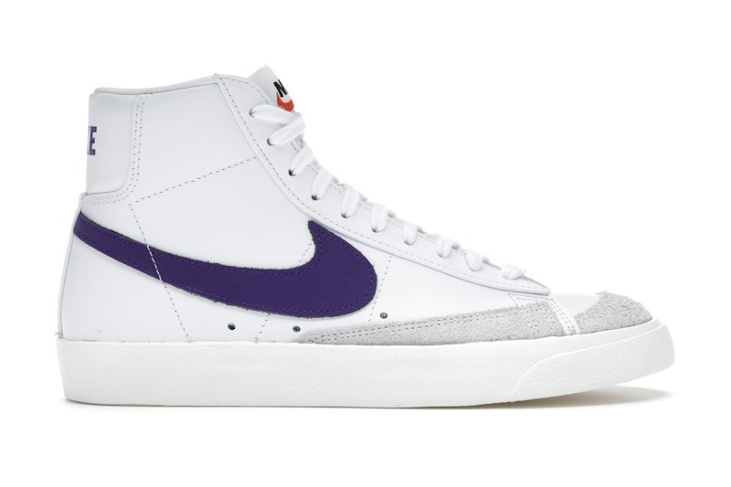Nike Blazer Mid 77 White Voltage Purple