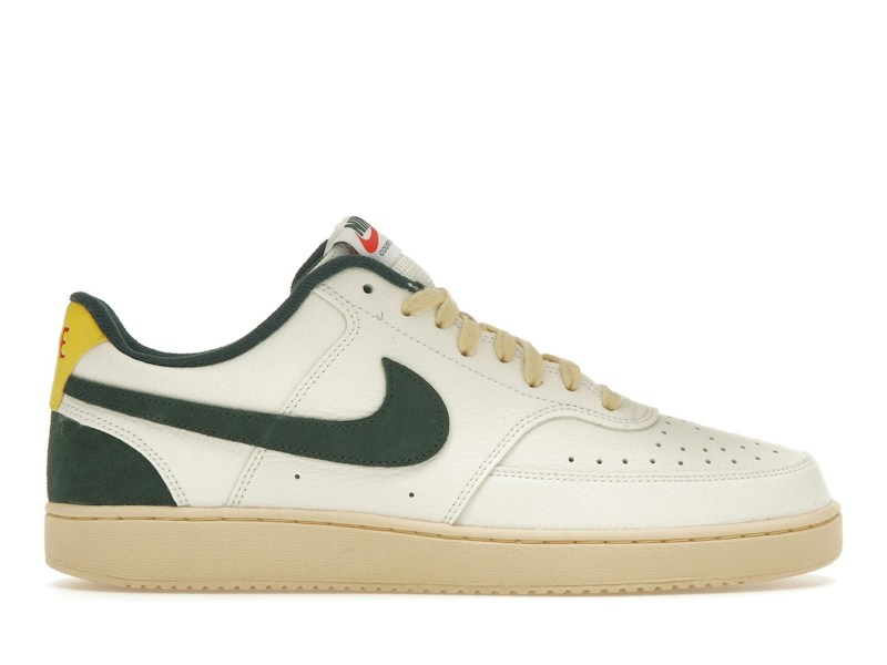 Nike Court Vision Low Sail Pro Green Opti Yellow