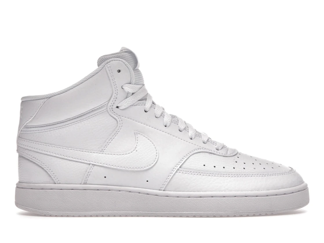 Nike Court Vision Mid Triple White