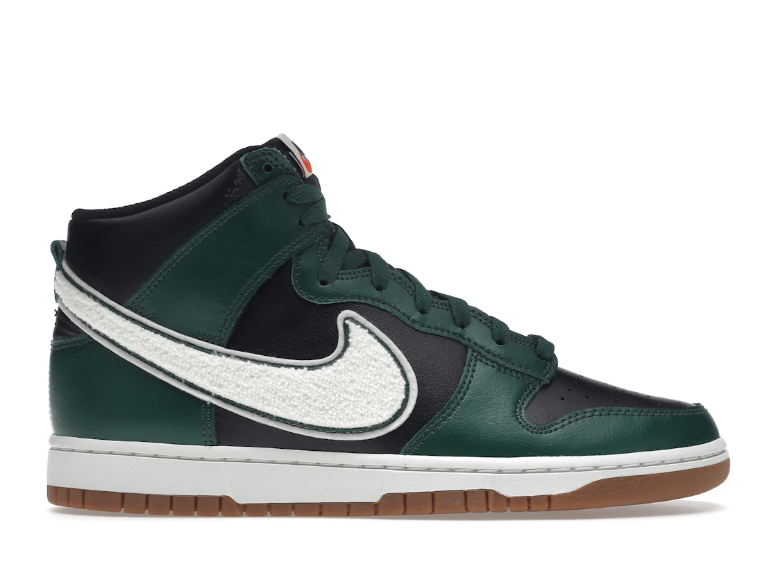 Nike Dunk HI Retro University Green Black
