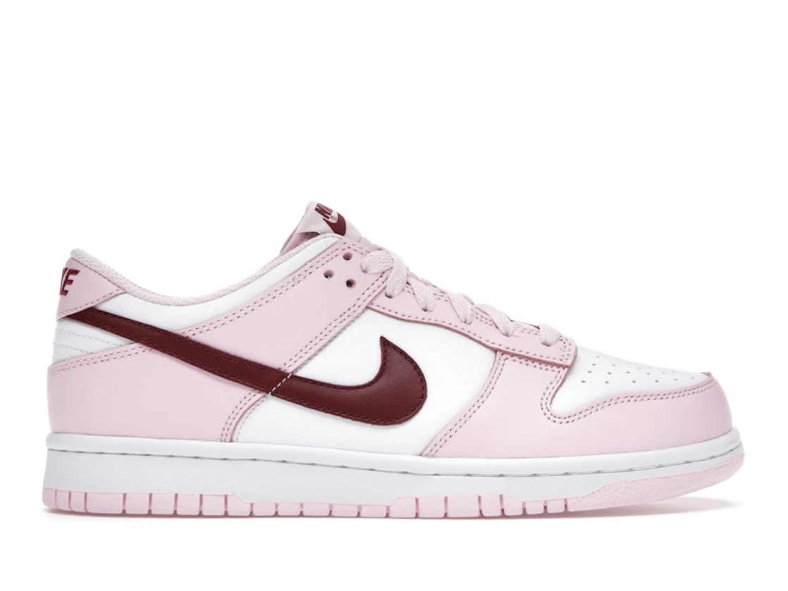 Nike Dunk Low Pink Foam Red White