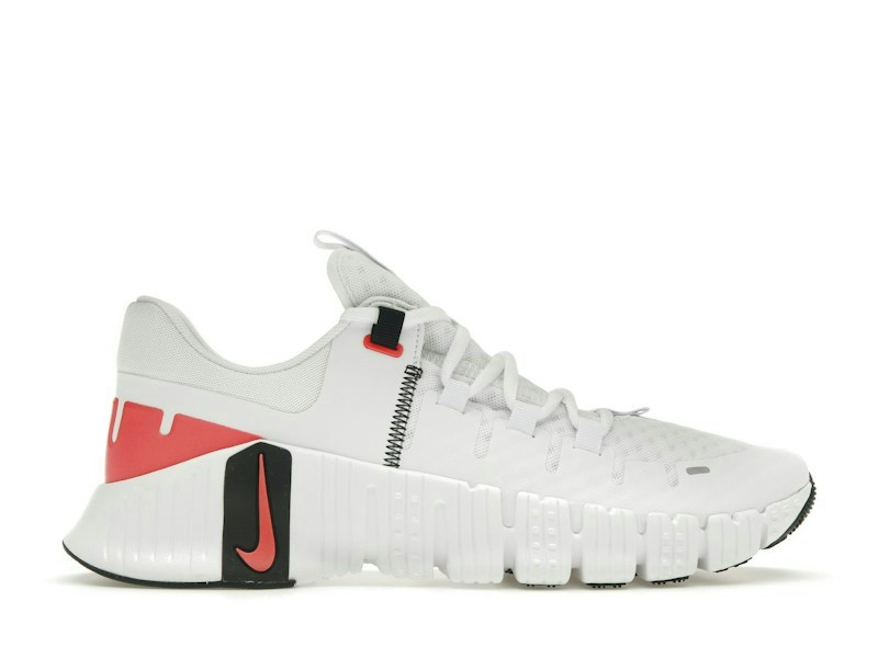 Nike Free Metcon 5 White Bright Crimson