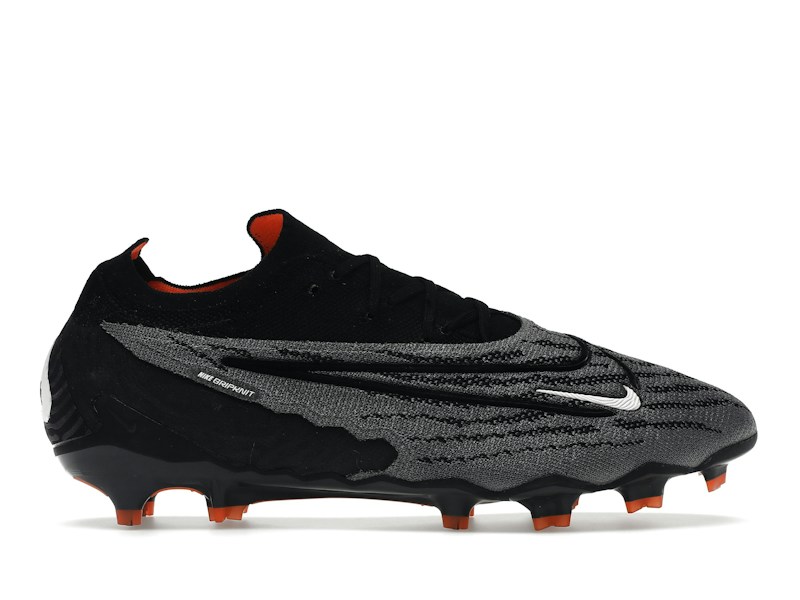 Nike Gripknit Phantom GX Elite FG Black Dark Smoke Grey