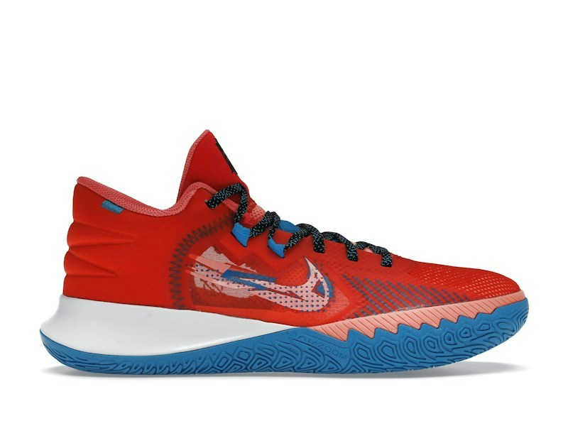 Nike Kyrie Flytrap V Habanero Red Blue Hero