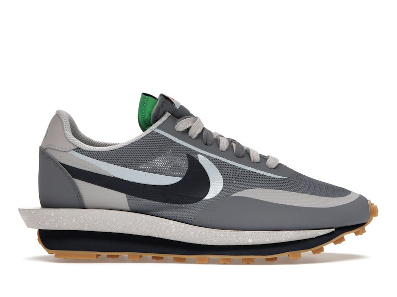 Nike LD Waffle Sacai CLOT Kiss of Death 2 Cool Grey