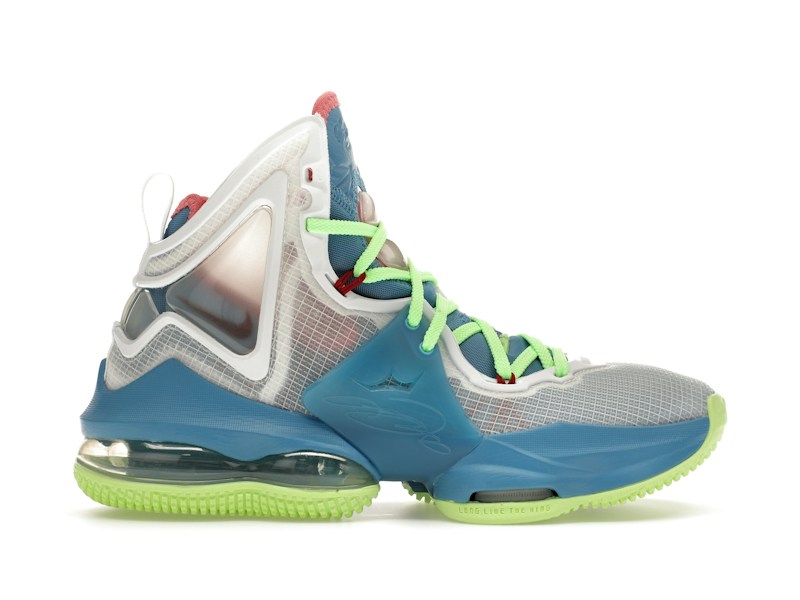 Nike LeBron 19 Dutch Blue Lime Glow (DD0418-400)