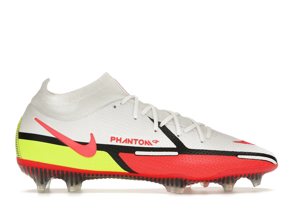 Nike Phantom GT2 Dynamic Fit Elite FG Volt Bright Crimson