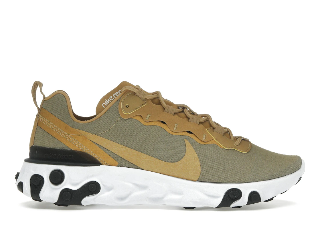 Nike React Element 55 Metallic Gold
