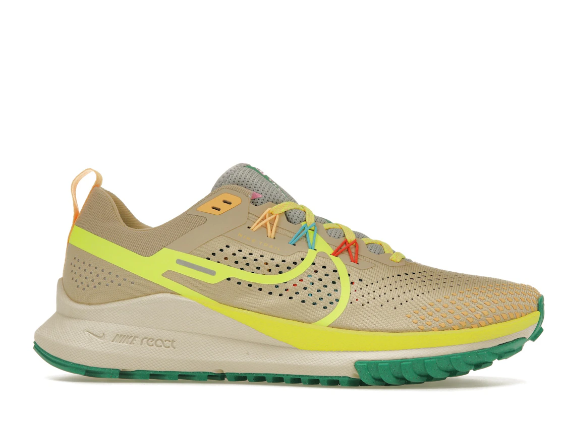 Nike React Pegasus Trail 4 Team Gold Baltic Blue Stadium Green Volt