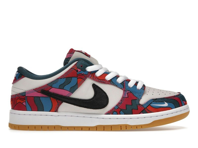 Nike Parra x Dunk Low Pro QS SB Skate Abstract Art